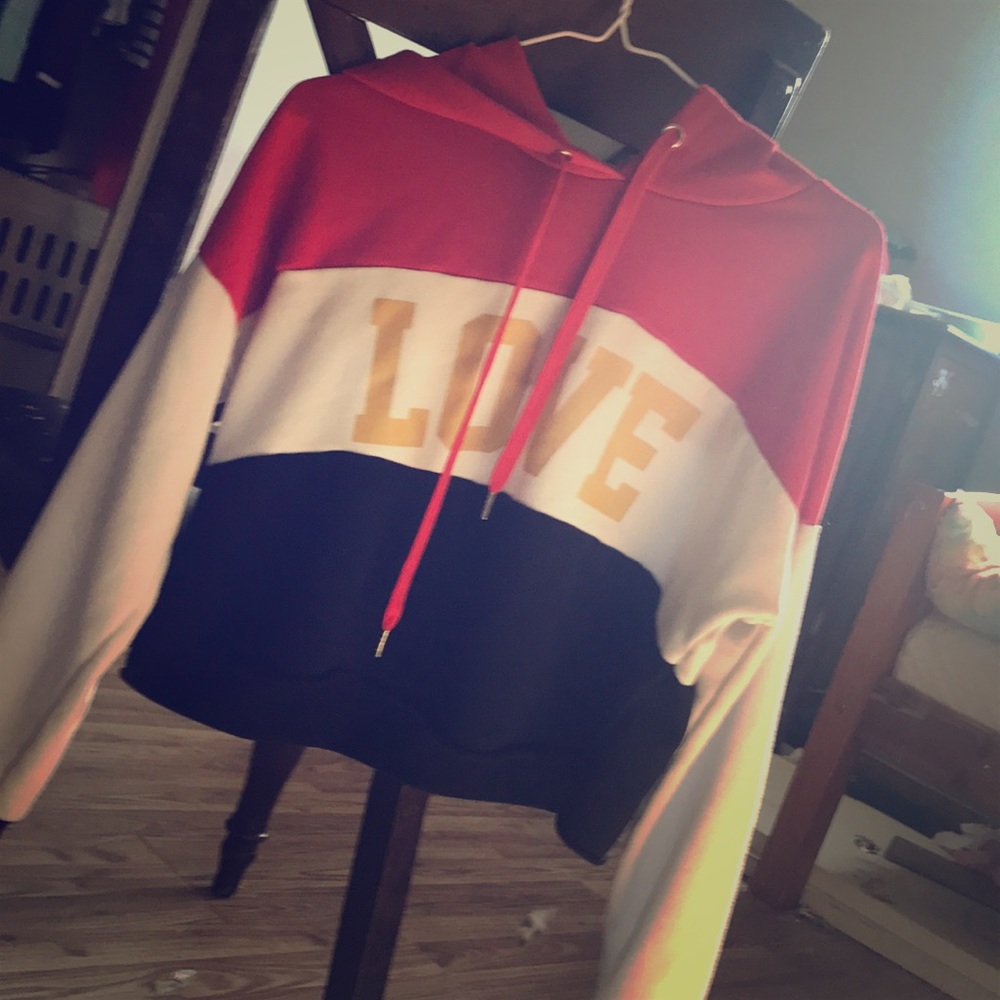 Cropped hoodie
